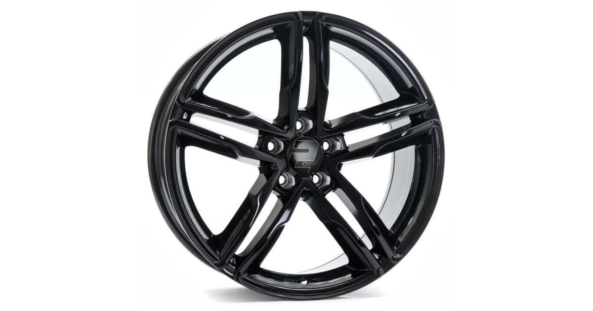 Jante ALU, Wheelworld - 2DRV WH11  Noir Brillant Laqué  , 8X18 5/112 ET40, Alésage 66.6