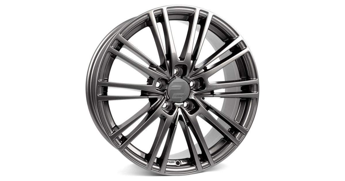 Jante ALU, Wheelworld - 2DRV WH18 DGM+ Dark Gunmetal lackiert, 8X18 5/112 ET35, Alésage 66.6