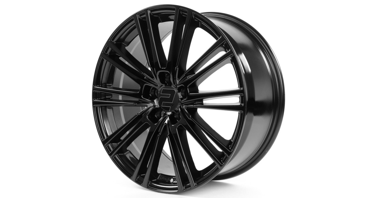 Jante ALU, Wheelworld - 2DRV WH18 Noir Brillant Laqué, 8.5X19 5/112 ET30, Alésage 66.6