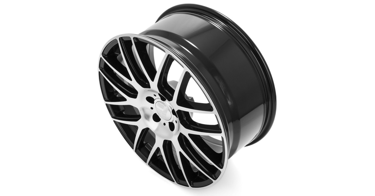 Jante ALU, Wheelworld - 2DRV WH26 SP+ Noir Face Polie, 8X18 5/108 ET45, Alésage 72.6