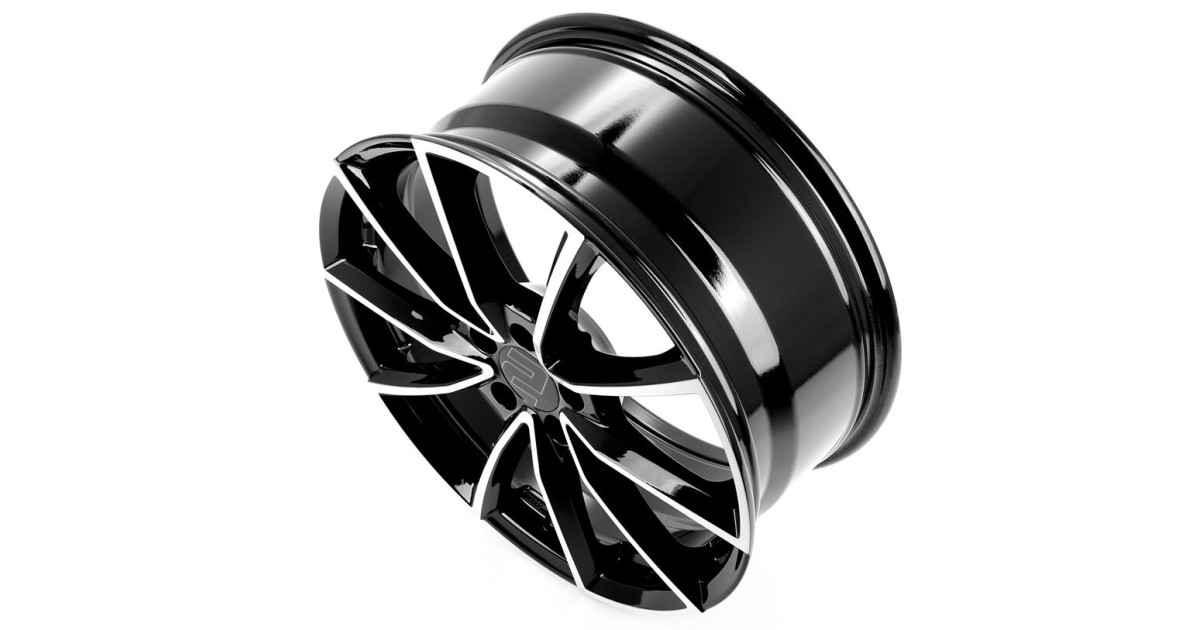 Jante ALU, Wheelworld - 2DRV WH28 SP+  Noir Face Polie, 8X18 5/112 ET35, Alésage 66.6