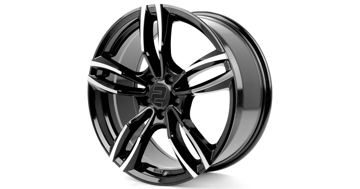 Jante ALU, Wheelworld - 2DRV WH29 SP+ Noir Face Polie, 8.5X18 5/120 ET35, Alésage 72.6