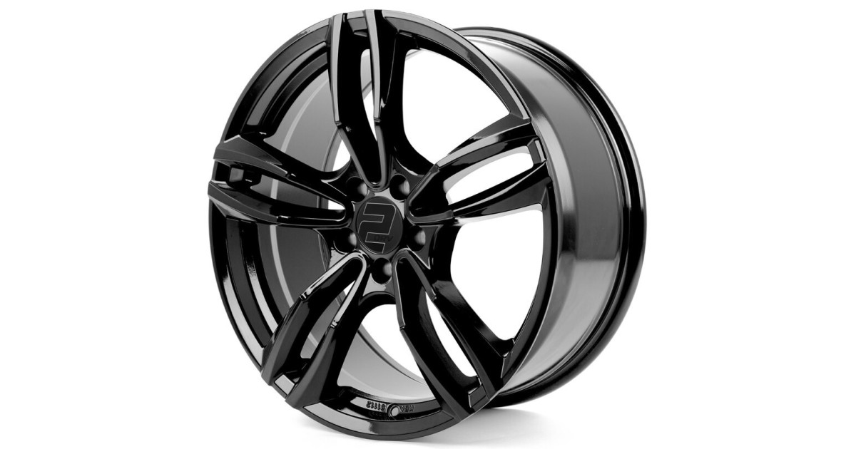 Jante ALU, Wheelworld - 2DRV WH29 SW+ Noir Brillant Laqué, 8.5X18 5/120 ET35, Alésage 72.6