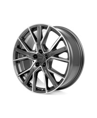 Jante ALU, Wheelworld - 2DRV 2DRV WH34 DGPM+ Dark Gunmetal (Anthracite foncé Face polie), 9X20 5/120 ET45, Alésage 65.1