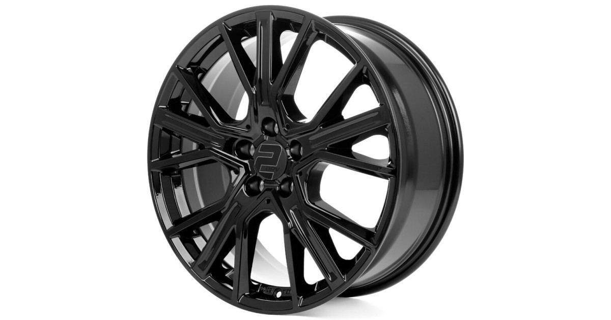 Jante ALU, Wheelworld - 2DRV WH34 SW+ ,Noir brillant laqué, 8.5X19 5/112 ET45, Alésage 66.6