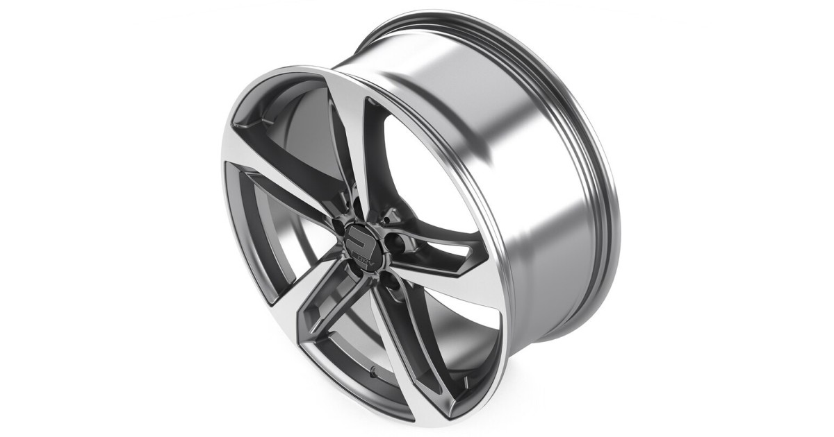 Jante ALU, Wheelworld - 2DRV WH36 DGMP+ Dark Gunmetal (Anthracite foncé laqué,Face polie) , 8.5X19 5/112 ET30, Alésage 66.6