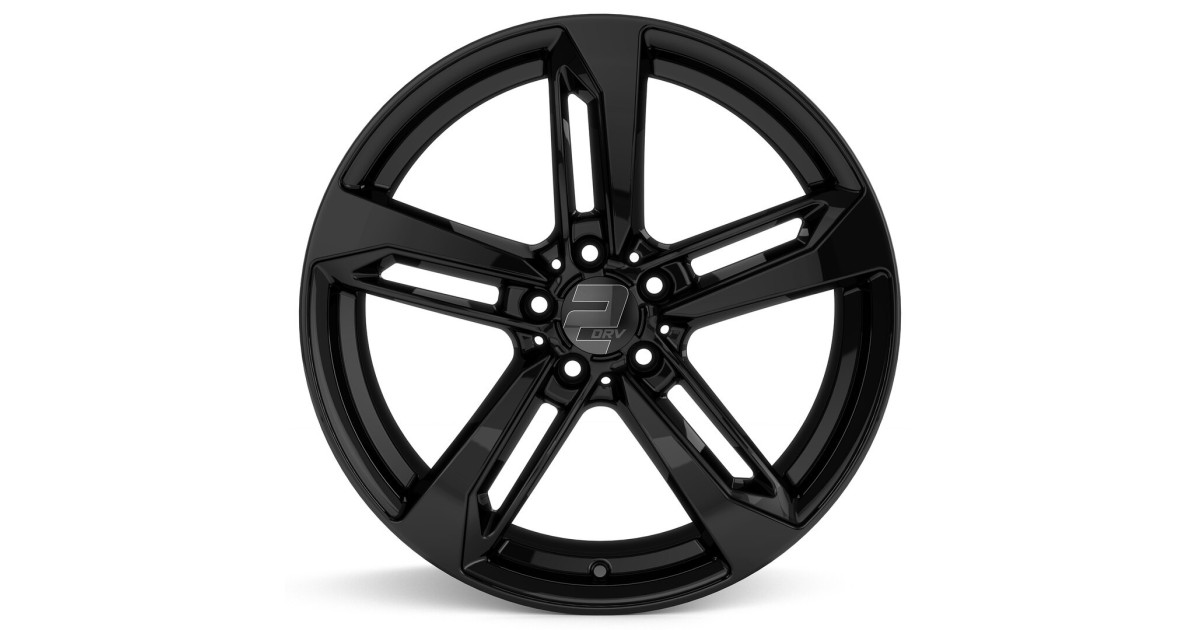 Jante ALU, Wheelworld - 2DRV WH36 Noir brillant laqué, 8X18 5/112 ET40, Alésage 66.6