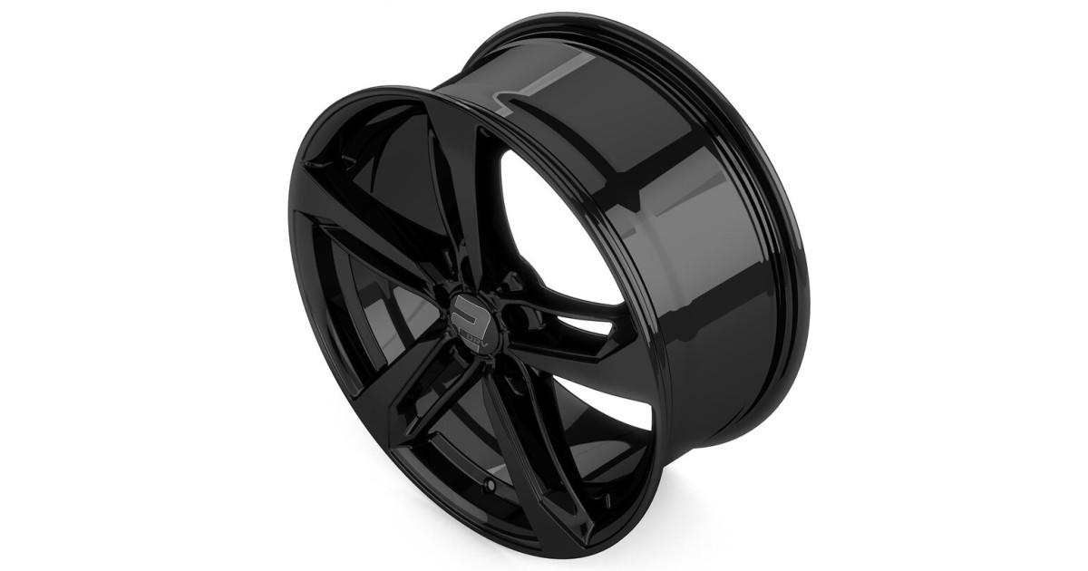 Jante ALU, Wheelworld - 2DRV WH36 Noir brillant laqué, 8X18 5/112 ET40, Alésage 66.6