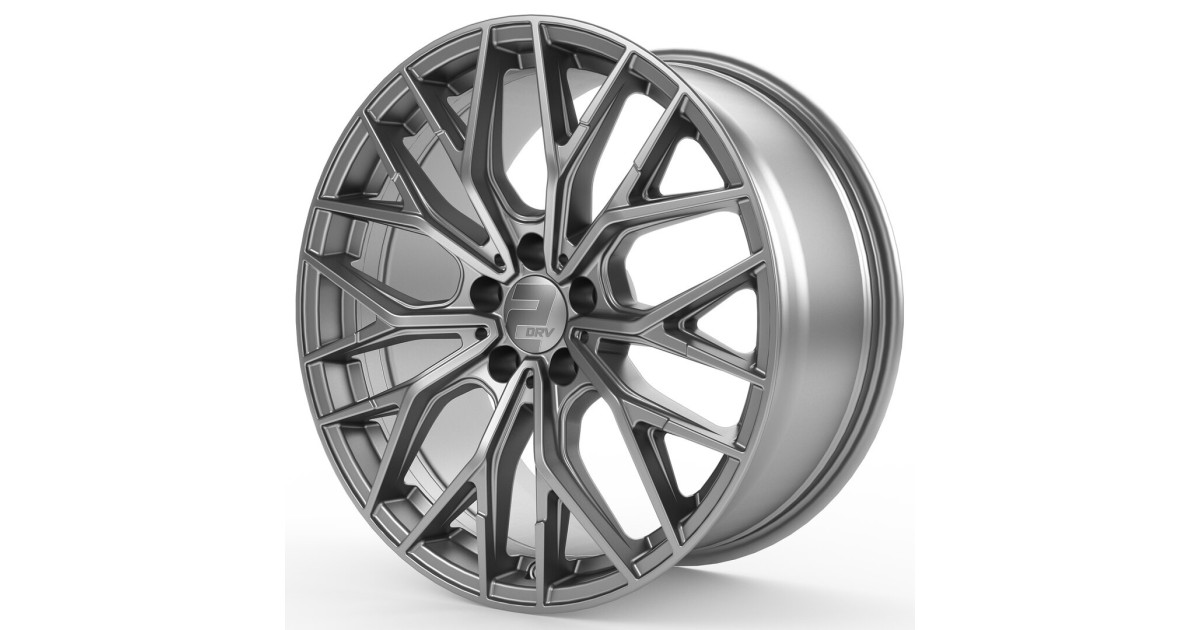 Jante ALU, Wheelworld - 2DRV WH37 DG+ Daytona Grey lacquer (Anthracite), 8X18 5/108 ET40, Alésage 72.6