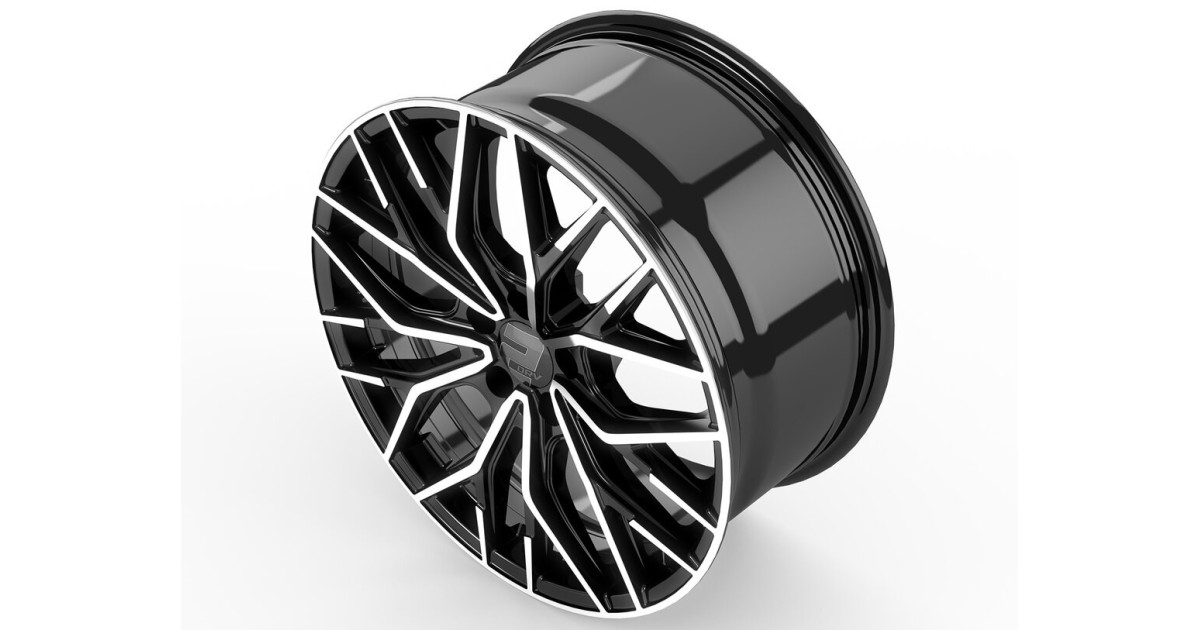 Jante ALU, Wheelworld - 2DRV WH37 SP+  Noir / Face polie, 8.5X19 5/112 ET40, Alésage 66.6