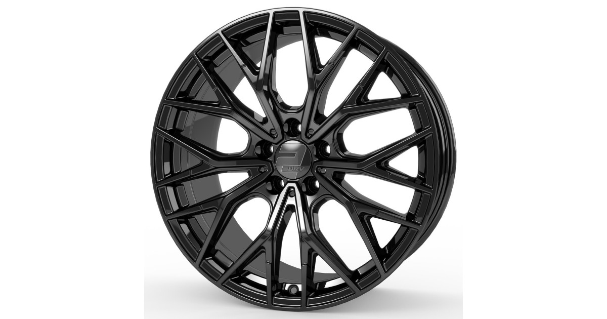 Jante ALU, Wheelworld - 2DRV WH37 SW+ Noir brillant laqué, 8.5X19 5/114.3 ET46, Alésage 72.6