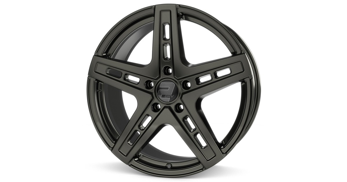 Jante ALU, Wheelworld - 2DRV WH38 DGM+  Dark Gunmetal (Anthracite foncé laqué), 9X20 5/112 ET54, Alésage 66.6