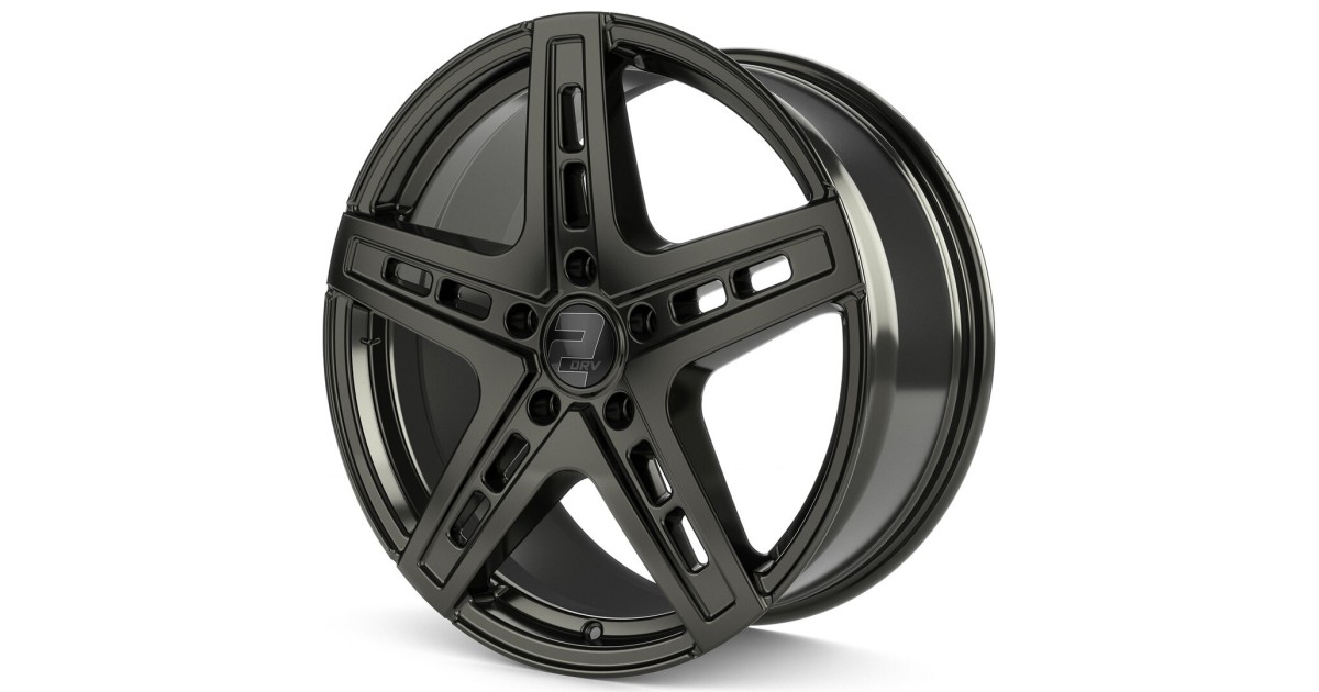 Jante ALU, Wheelworld - 2DRV WH38 DGM+  Dark Gunmetal (Anthracite foncé laqué), 9X20 5/112 ET35, Alésage 66.6