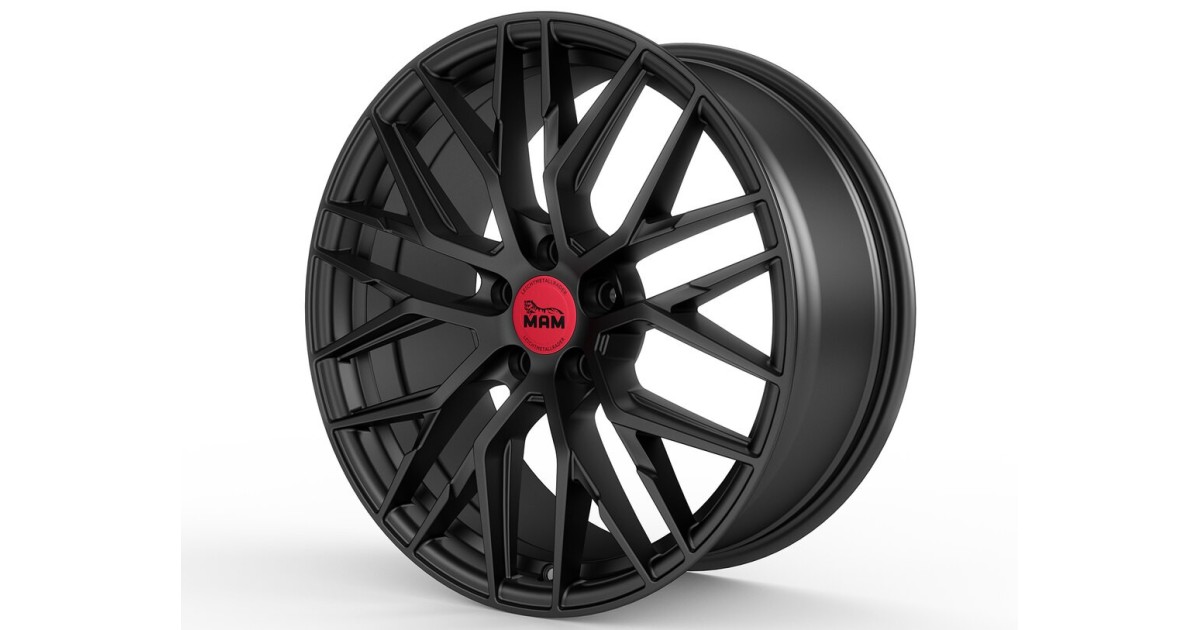 Jante ALU, MAM RS4 MATT BLACK PAINTED 8x18 5/112 ET45, Alésage 72.6