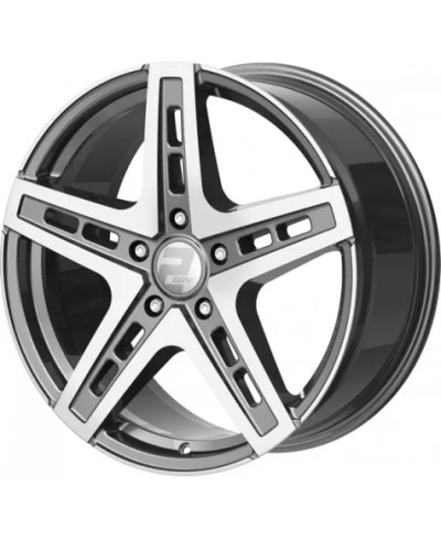Jante ALU, Wheelworld - 2DRV WH38 DGP+  Daytona  Anthracite / Face polie, 9X20 5/112 ET35, Alésage 66.6