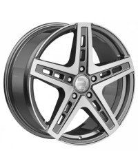 Jante ALU, Wheelworld - 2DRV WH38 DGP+  Daytona  Anthracite / Face polie, 9X20 5/112 ET35, Alésage 66.6