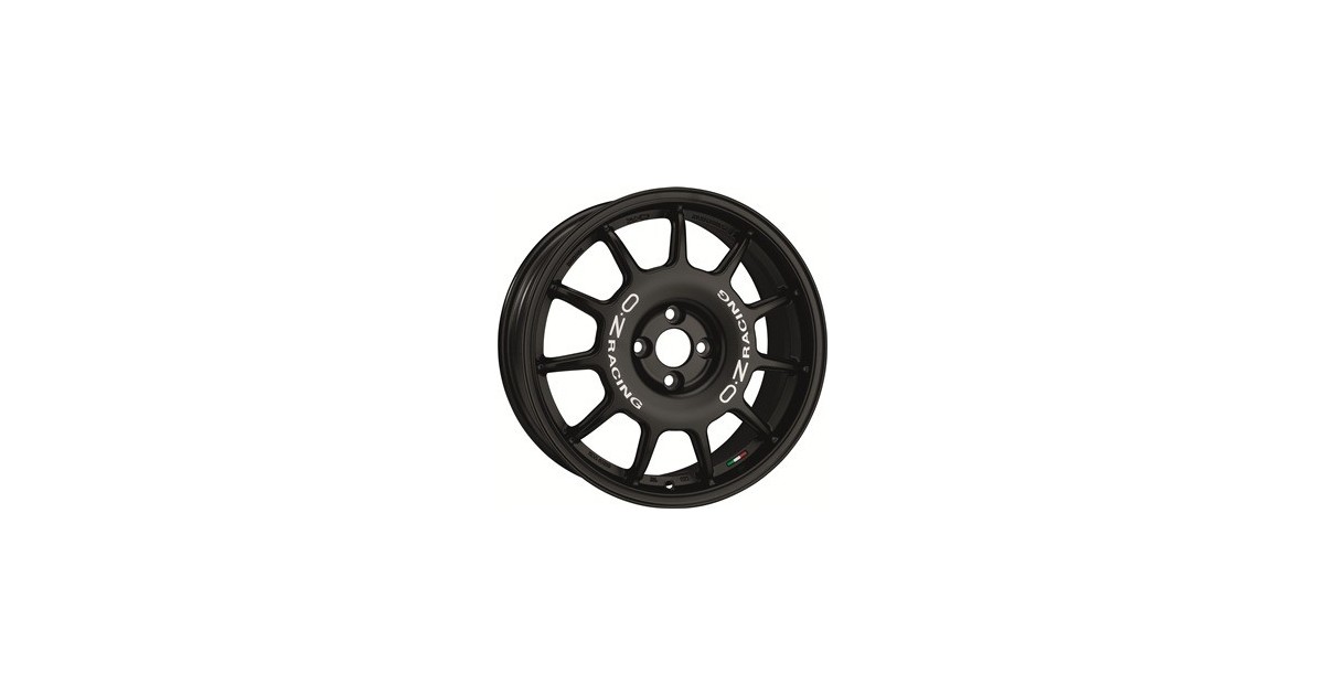 Jante ALU, OZ LEGGENDA/SW/E30 MATT BLACK, 7X17 4/100 ET30, Alésage 68
