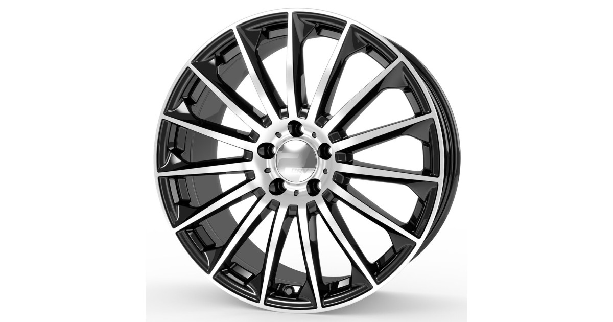 Jante ALU, Wheelworld - 2DRV WH39 SP+ Noir / Face polie , 8X18 5/112 ET40, Alésage 66.6