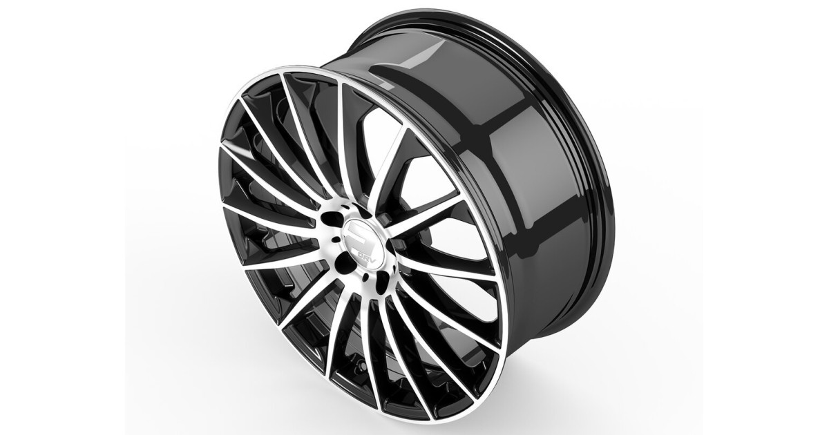 Jante ALU, Wheelworld - 2DRV WH39 SP+ Noir / Face polie , 8X18 5/112 ET48, Alésage 66.6