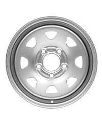 Jante ALcier Dotz 4X4 DAKAR Silver, 7X16 5/130 ET40, Alésage 84.1
