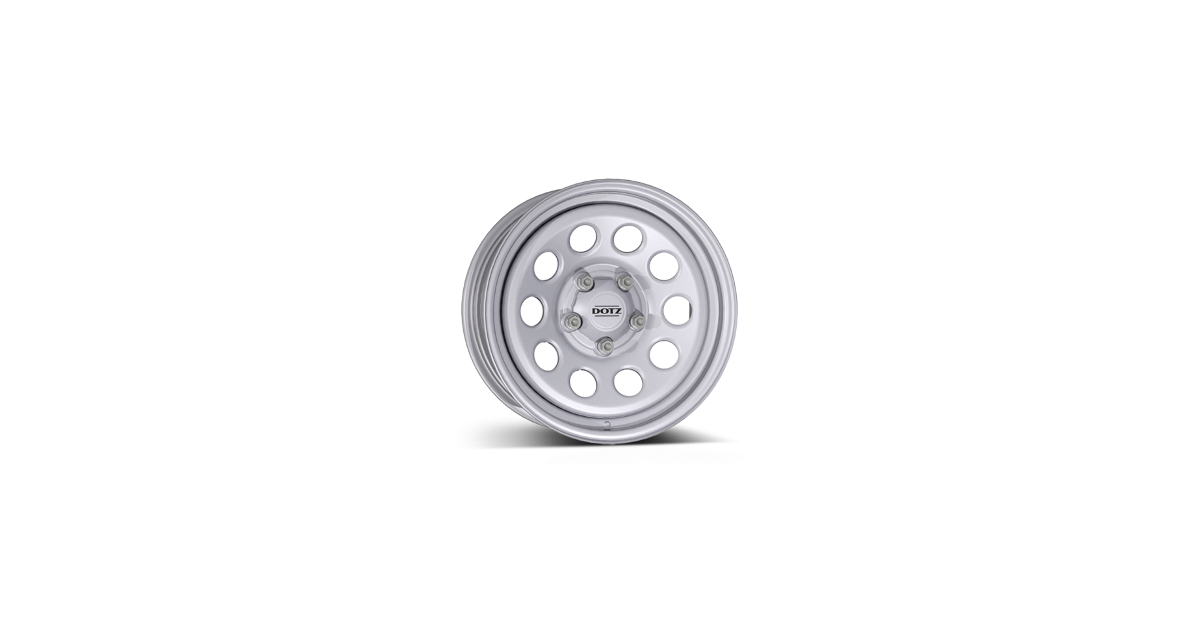 Jante Acier, Dotz MODULAR/SW/ET35 Silver, 7X17 5/120 ET35, Alésage 65