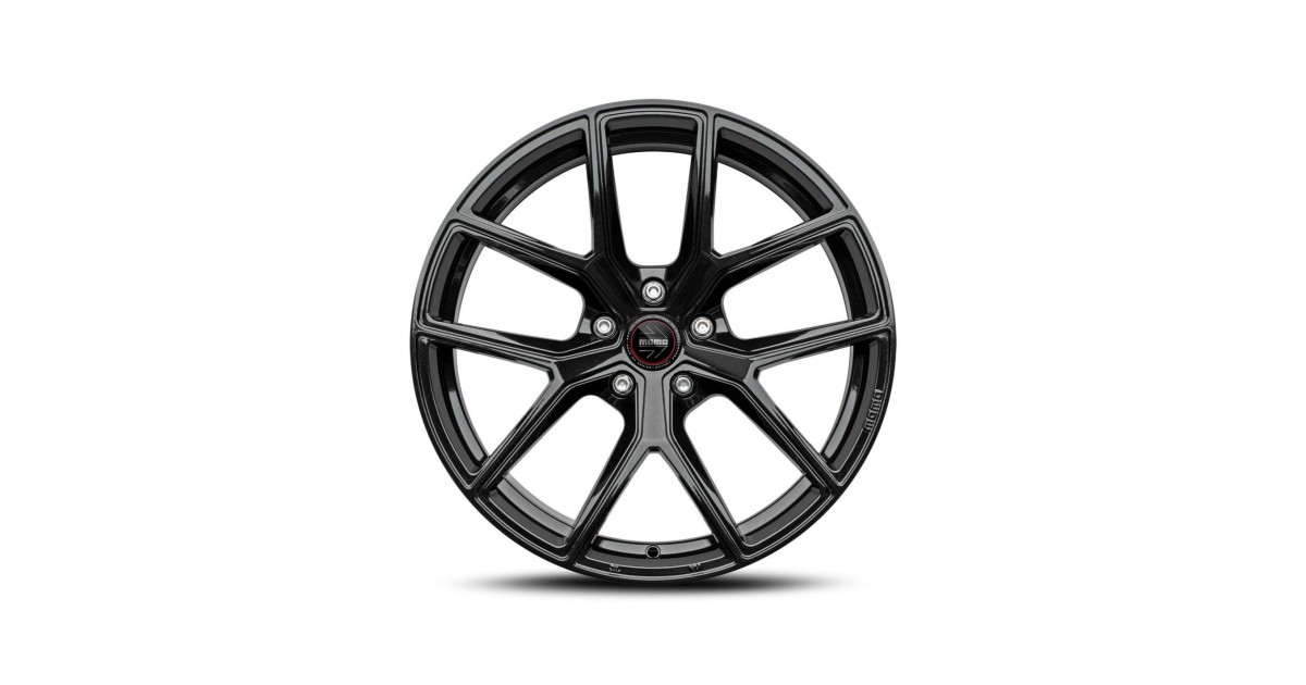 Jante ALU MOMO RF-01 NOIR BRILLANT METALISÉ , 8.5X19 5/112 ET40, Alésage 66.6