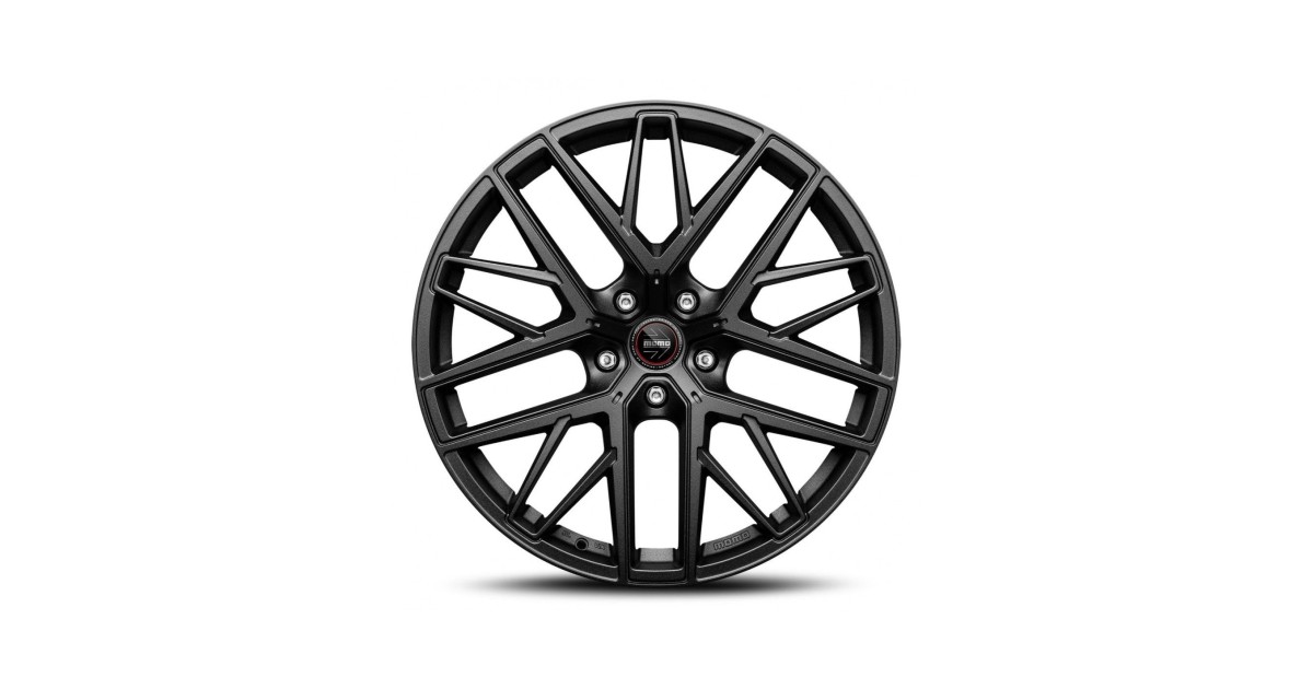 Jante ALU MOMO RFX-01 NOIR SABLÉ , 11.5X22 5/120 ET38, Alésage 74.1