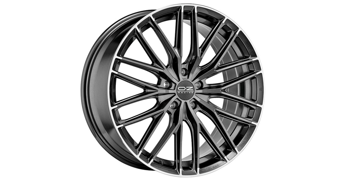 Jante ALU, OZ Gran Turismo HLT Star Graphite Diamond Lip, 10.5X20 5/112 ET25, Alésage 75