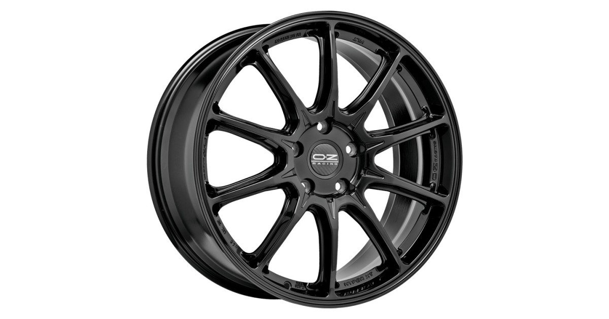 Jante ALU, OZ HYPER XT HLT GLOSS BLACK, 10X21 5/112 ET19, Alésage 79