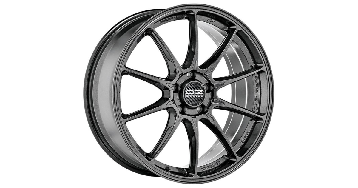 Jante ALU ,OZ HYPER GT HLT STAR GRAPHITE , 9.5X19 5/112 ET20, Alésage 75