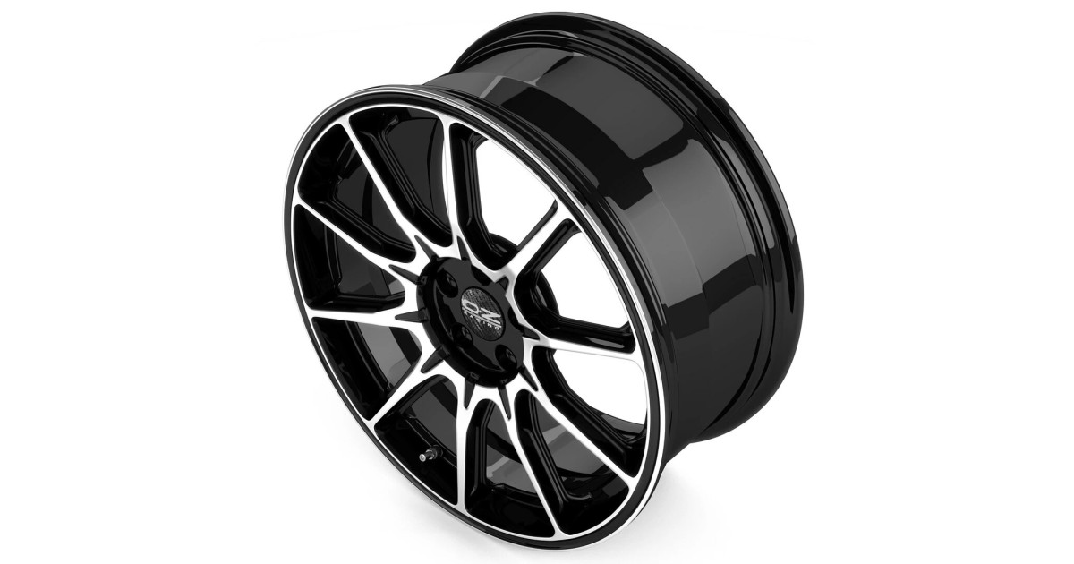 Jante ALU, OZ Hyper XT HLT Gloss Black Diamond Cut, 10.5X22 5/112 ET52, Alésage 79