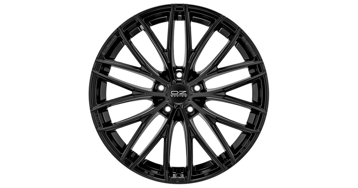 Jante ALU, OZ ITALIA 150 GLOSS BLACK,  8X18 5/112 ET48, Alésage 75