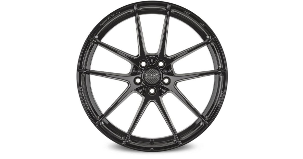 Jante ALU, OZ LEGGERA HLT GLOSS BLACK, 8X18 5/108 ET45, Alésage 75