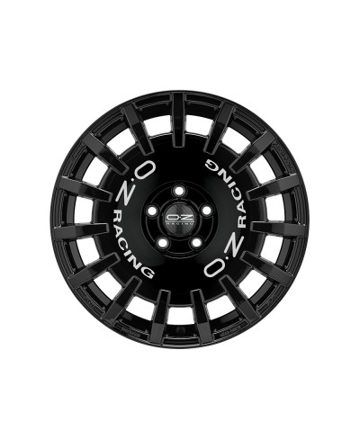 Jante ALU, OZ Rally Racing GLOSS BLACK+SILVER LETTER, 8X18 5/114.3 ET45, Alésage 75