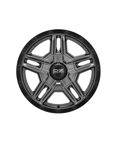 Jante ALU, OZ RALLY ADVENTURE MATT GRAPHITE BLACK LIP , 8X17 5/160 ET45, Alésage 65.06