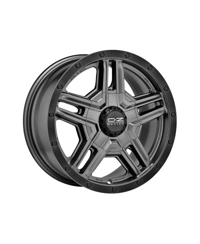 Jante ALU, OZ RALLY ADVENTURE MATT GRAPHITE BLACK LIP, 8X17 6/130 ET45, Alésage 84.1