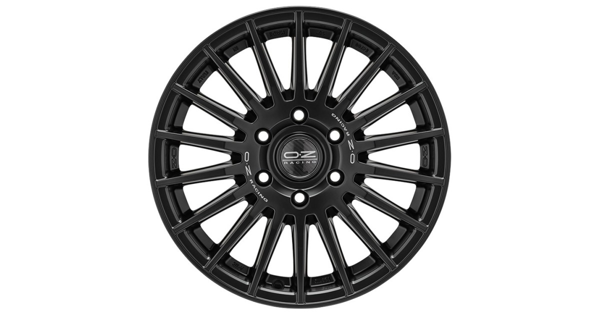 Jante ALU, OZ RALLY DESERT MATT BLACK + SILVER LETTERING, 8X18 5/108 ET35, Alésage 75