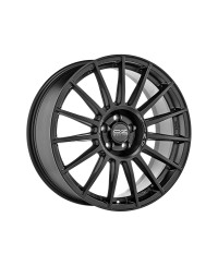 Jante ALU OZ SUPERTURISMO DAKAR MATT BLACK + SILVER LETTERING, 10X22 5/130 ET28, Alésage 71.56