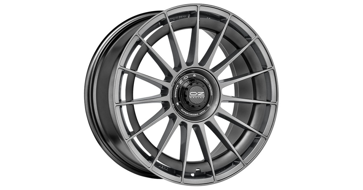 Jante ALU,  OZ SUPERTURISMO AERO STAR GRAPHITE , 8.5X19 5/114.3 ET45, Alésage 75