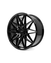 Jante ALU, Axxion AX9 SW+ ,Noir brillant , 8.5X19 5/120 ET25, Alésage 72.6