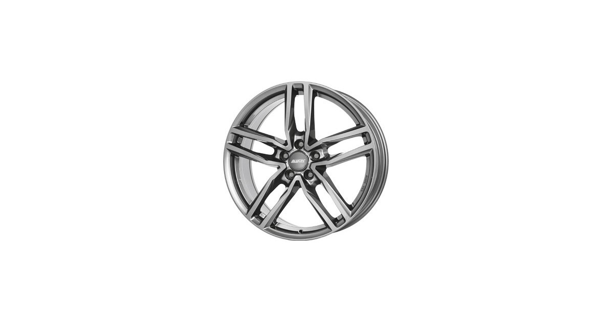 Jante ALU, Alutec IKE/MG/ET38 metal-grey, 7.50X17 5/100 ET38, Alésage 57.1