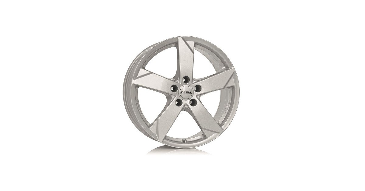 Jante ALU, Rial KODIAK/SI/ET48 polar-silber, 7X16 5/112 ET48, Alésage 57.1