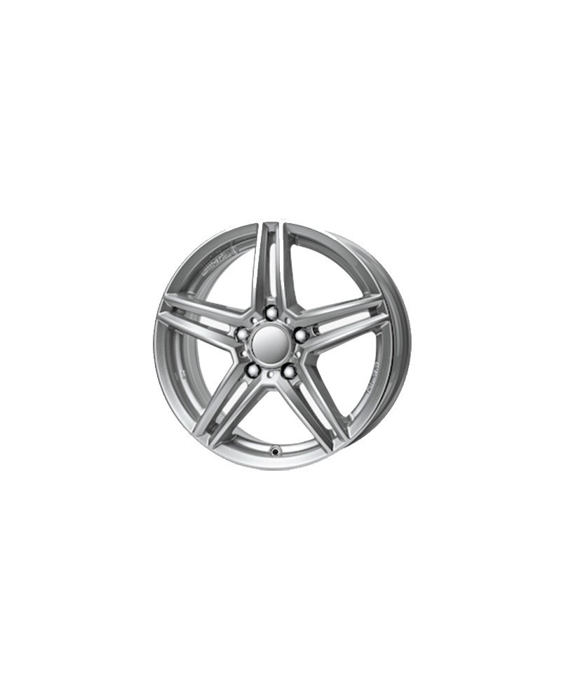 Jante ALU, Rial M10/SI/ET43 polar-silber, 8X18 5/112 ET43, Alésage 66.6
