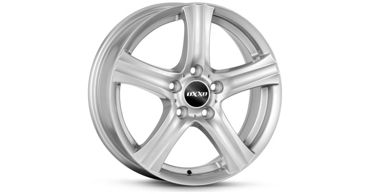 Jante Alu OXXO CHARON (RG14) SILVER ,5x14 5x100 ET35 , Alésage 57.1