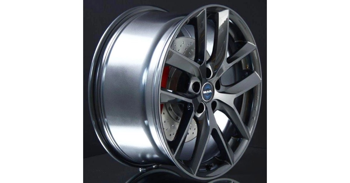 Jante Alu MAK VOLTAGE GLOSS GUN METALLIC  8,5x19 5x114.3 ET40 , Alésage 64.1
