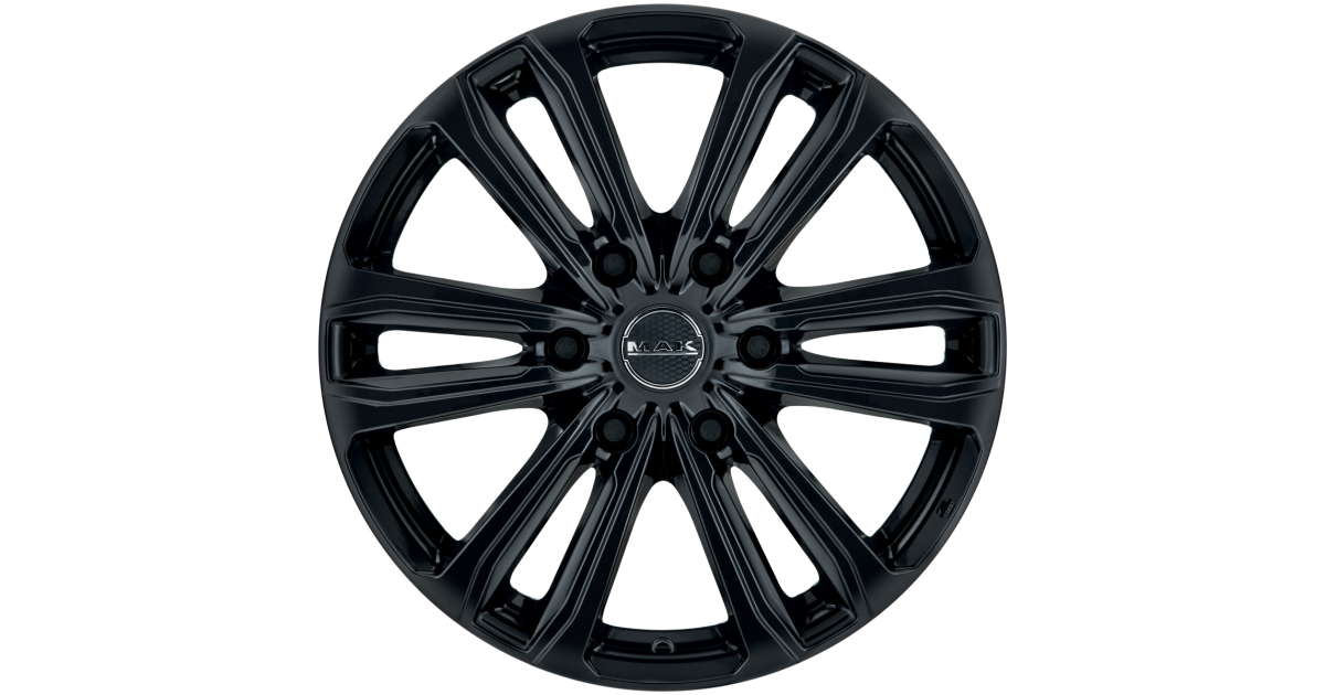 Jante Alu MAK SAFARI 6 GLOSS BLACK  8x18 6x139,7 ET53 , Alésage 92.3