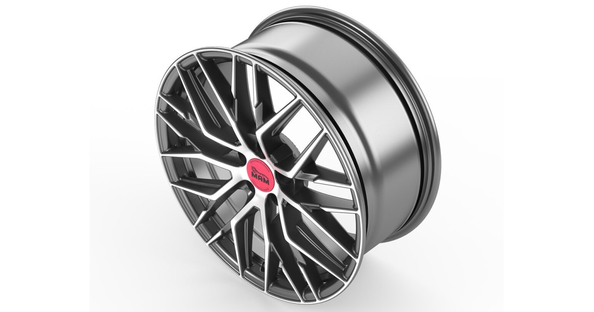 Jante ALU, MAM RS4 GUN METAL BRUSHED 8.5X19  5/120 ET35, Alésage 72.6