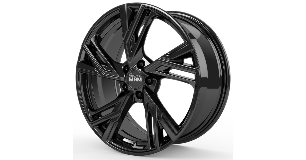 Jante ALU, MAM RS5 BLACK PAINTED 6.5X16  4/108 ET37, Alésage 63.4