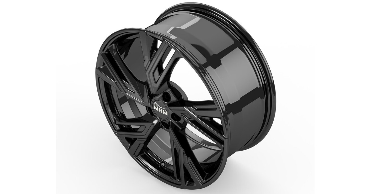 Jante ALU, MAM RS5 BLACK PAINTED 7X16 5/120 ET35, Alésage 72.6