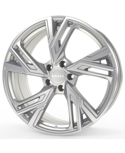 Jante ALU, MAM RS5 SILVER PAINTED  7X16  5/114.3 ET38, Alésage 72.6